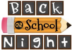 back to school night